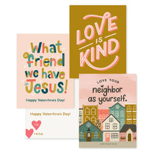 Load image into Gallery viewer, Bible Verse Kids Mini Valentines II - littlelightcollective