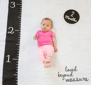 Baby's 1st Year Swaddle & Milestone Cards - Love Beyond - littlelightcollective