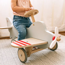 Load image into Gallery viewer, Airplane Rocker &amp; Ride On - littlelightcollective