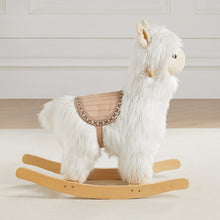 Load image into Gallery viewer, Alpaca Rocker with Saddle - littlelightcollective