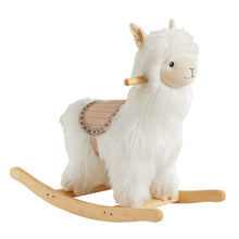 Load image into Gallery viewer, Alpaca Rocker with Saddle - littlelightcollective