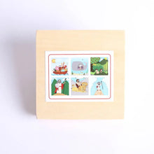 Load image into Gallery viewer, Puzzle Bible History 6 Wood Blocks - littlelightcollective