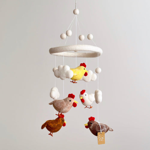 Baby Mobile - Chicken - littlelightcollective
