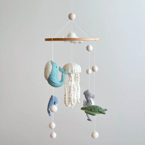 Baby Mobile - Jellyfish - littlelightcollective