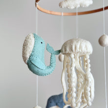 Load image into Gallery viewer, Baby Mobile - Jellyfish - littlelightcollective