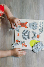 Load image into Gallery viewer, Armor of God Wood Puzzle with Scripture - littlelightcollective
