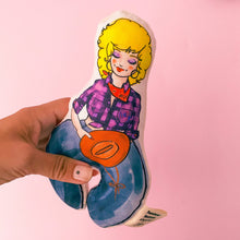 Load image into Gallery viewer, Pre-Order I will always love you Dolly - Organic baby rattle
