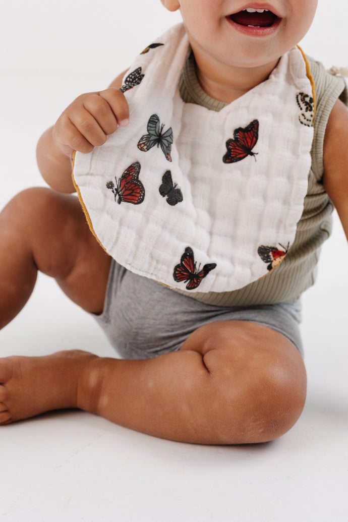 Butterfly Bib - littlelightcollective