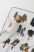 Load image into Gallery viewer, Forest Trees Quilt - littlelightcollective