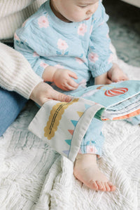 In His Image Fabric Baby Book - littlelightcollective