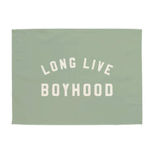 Load image into Gallery viewer, {Sage} Long Live Boyhood Banner: Mini: 13x17" - littlelightcollective