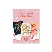 Load image into Gallery viewer, Bible Verse Kids Mini Valentines - littlelightcollective
