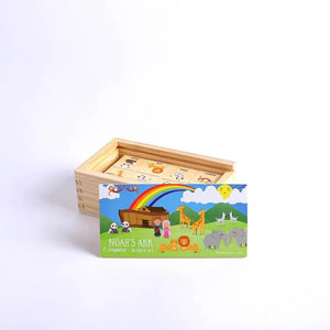 Wood Dominos - Noah's Ark - littlelightcollective