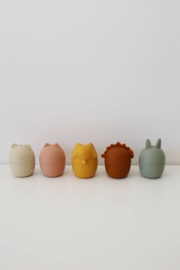 Animal Bath Toy Set - littlelightcollective