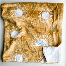 Load image into Gallery viewer, Let Your Light Shine Minky Baby Blanket