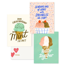Load image into Gallery viewer, Ice Cream Kids Mini Valentines - littlelightcollective