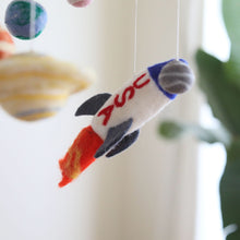 Load image into Gallery viewer, Felt Baby Mobile - Solar System - littlelightcollective