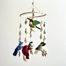 Load image into Gallery viewer, Felt Bird Baby Mobile - Wings of America