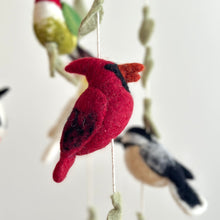 Load image into Gallery viewer, Felt Bird Baby Mobile - Wings of America