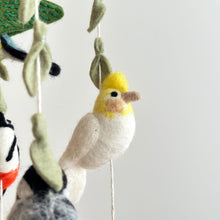 Load image into Gallery viewer, Felt Bird Baby Mobile - Wings of America