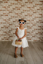 Load image into Gallery viewer, White Eyelet Dress