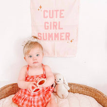 Load image into Gallery viewer, Cute Girl Summer Banner - littlelightcollective