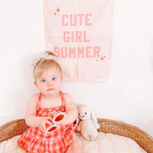 Cute Girl Summer Banner - littlelightcollective