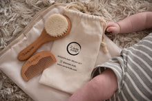 Load image into Gallery viewer, Wooden Baby Brush Set - littlelightcollective