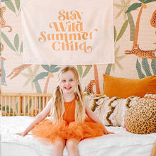 Load image into Gallery viewer, Stay Wild Summer Child Banner - littlelightcollective