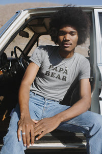 Papa Bear T Shirt - littlelightcollective