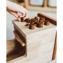 Load image into Gallery viewer, Montessori Cylinder post box - littlelightcollective