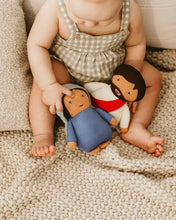 Load image into Gallery viewer, Jesus Plush Rattle Doll | Christian Toy - littlelightcollective