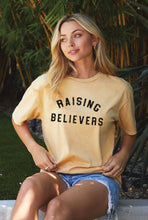 Load image into Gallery viewer, Pre-Order RAISING BELIEVERS Mineral Washed Graphic Top - littlelightcollective