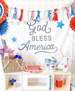 God Bless America Banner - littlelightcollective