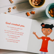 Load image into Gallery viewer, God Cares How I Feel Board Book - littlelightcollective