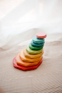 Coloured Stacking Stones - littlelightcollective