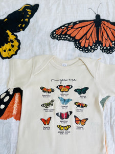 You are Butterfly Affirmations Bodysuit - littlelightcollective