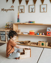 Load image into Gallery viewer, Montessori Cylinder post box - littlelightcollective