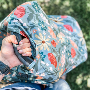 Multi-Use Carseat Nursing Cover: Covered in Faith - littlelightcollective