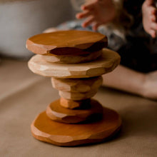 Load image into Gallery viewer, Pre-Order Two Tone Stacking Stones - littlelightcollective