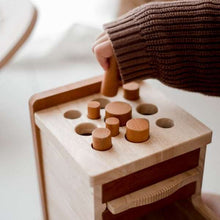 Load image into Gallery viewer, Montessori Cylinder post box - littlelightcollective