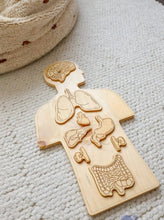 Load image into Gallery viewer, Wooden Anatomy Puzzle - littlelightcollective