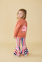 Load image into Gallery viewer, Let Love Grow Organic Sweatshirt - Coral Orange - littlelightcollective