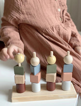 Load image into Gallery viewer, Unboxed item Wooden Shapes Stacker - littlelightcollective