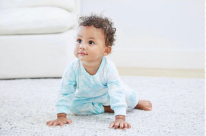 Organic Baby French Terry Coverall USA Made - littlelightcollective