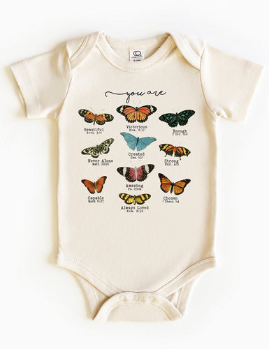 You are Butterfly Affirmations Bodysuit - littlelightcollective