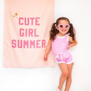 Cute Girl Summer Banner - littlelightcollective