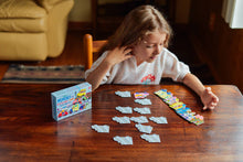 Load image into Gallery viewer, Trucks and a Bus Little Matching Game - littlelightcollective