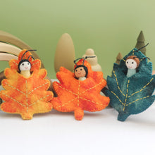 Load image into Gallery viewer, Four Seasons Leaf Baby Set | Waldorf Inspired Felt Toy - littlelightcollective