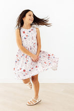 Load image into Gallery viewer, Born in the USA Tank Twirl Dress